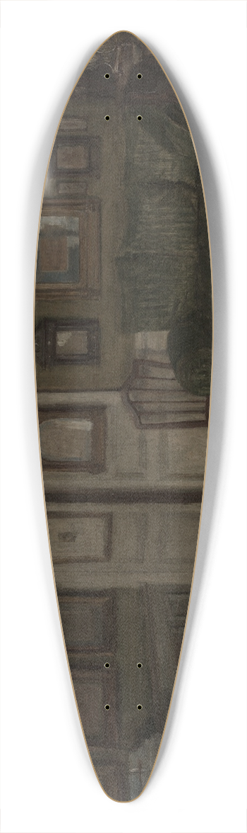 Walter Gay - AnInterior 39.3 inch art pintail longboard deck
