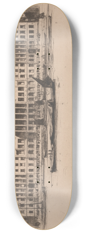 David Young Cameron - Custom House 8.25 inch art skate deck