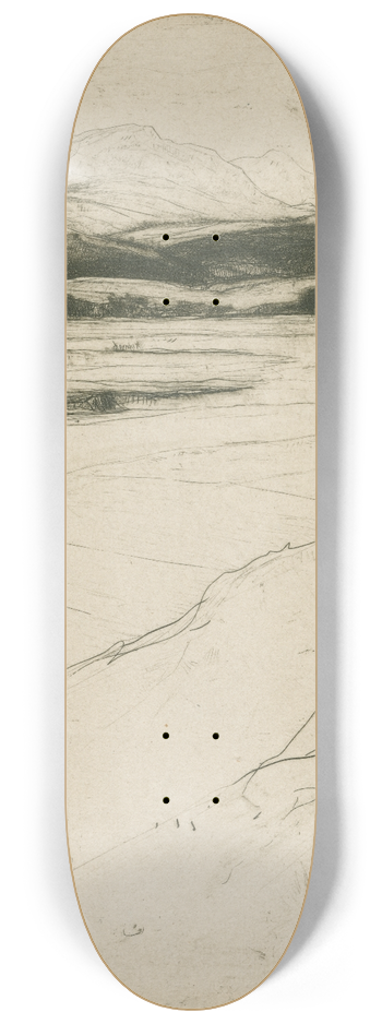 David Young Cameron - Hills of Tullock 8.25 inch art skate deck