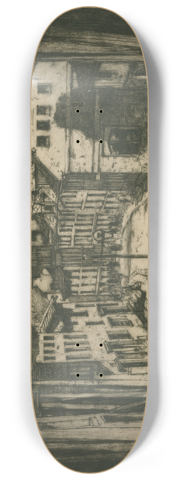 David Young Cameron - Old La Roche 8.25 inch art skate deck