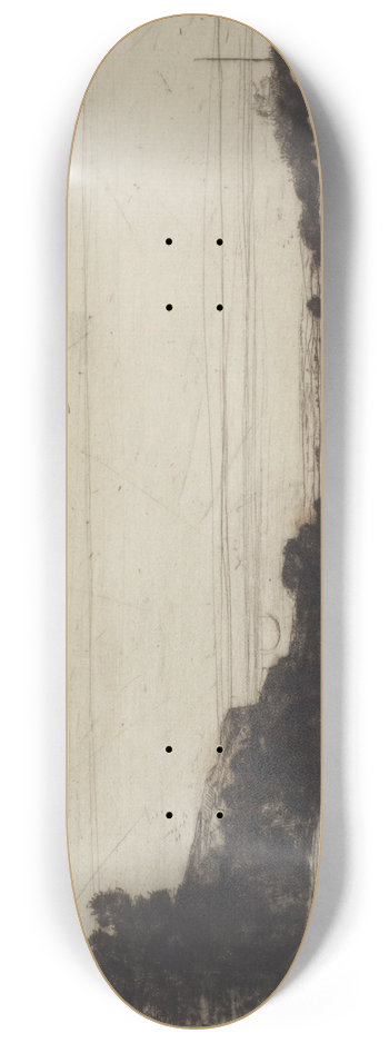 David Young Cameron - The fishers hut 8.25 inch art skate deck