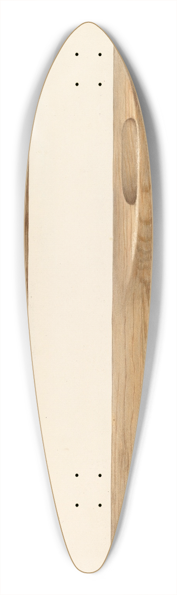 Wellington Blewett - Bishop Hill  Mangle 39.3 inch art pintail longboard deck