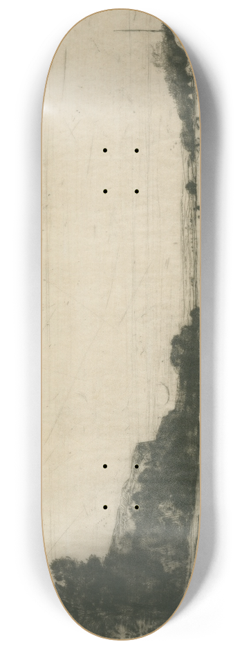 David Young Cameron - The Fishers Hut 8.25 inch art skate deck