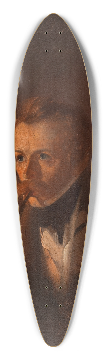 Wilhelm Bendz - Daniel Fohr 39.3 inch art pintail longboard deck