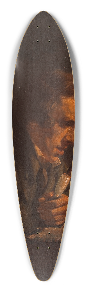 Wilhelm Bendz - Karl Altmann 39.3 inch art pintail longboard deck