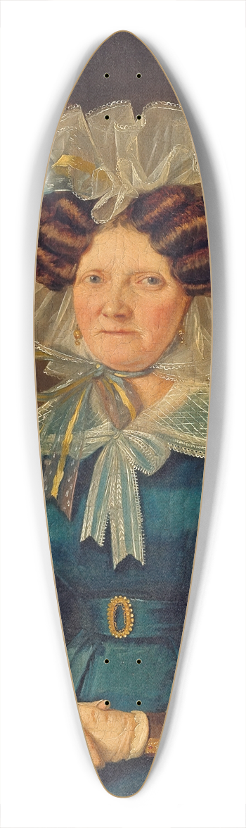 Wilhelm Bendz - Portrait of Mette Sophie Fuglsang. The artists aunt 39.3 inch art pintail longboard deck