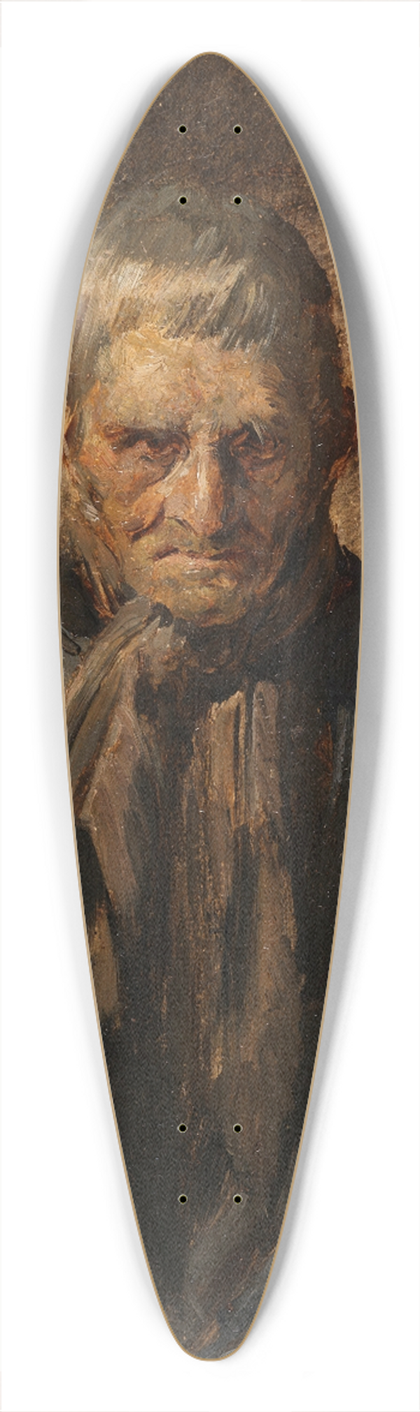 Wilhelm Busch - Bauer aus Wiedensahl 39.3 inch art pintail longboard deck