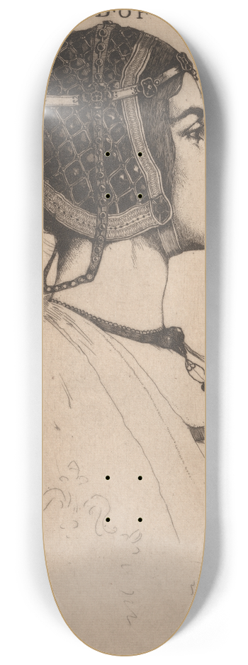 David Young Cameron - Veronica 8.25 inch art skate deck