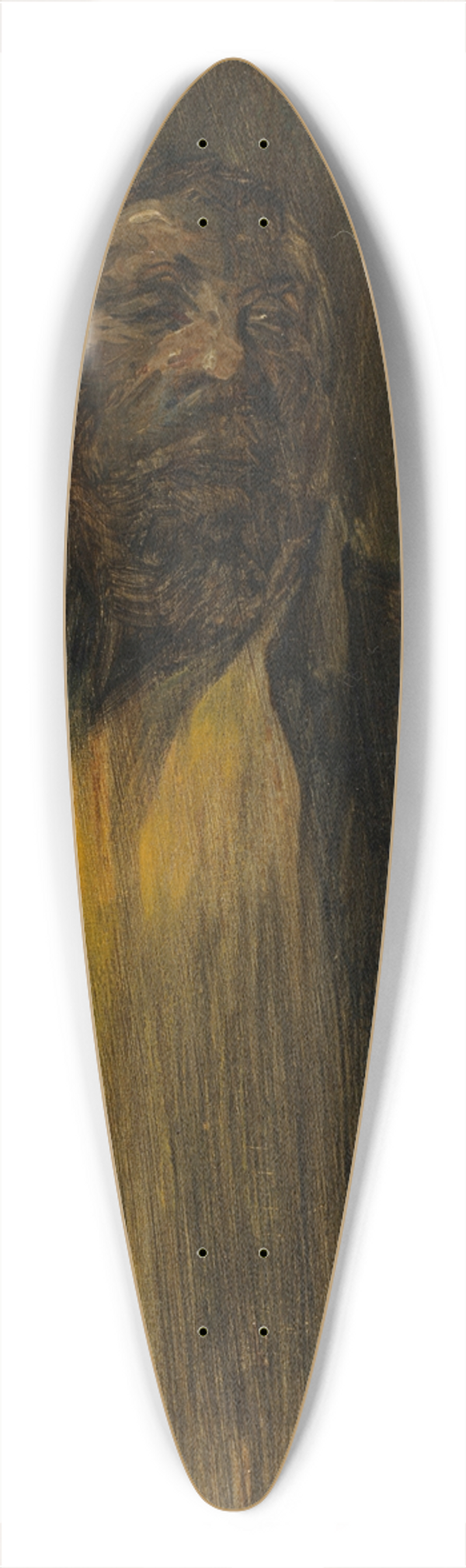 Wilhelm Busch - Ein Bettler 39.3 inch art pintail longboard deck