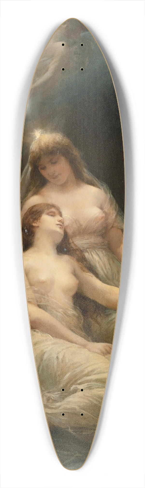 Wilhelm Kray - Winter 39.3 inch art pintail longboard deck