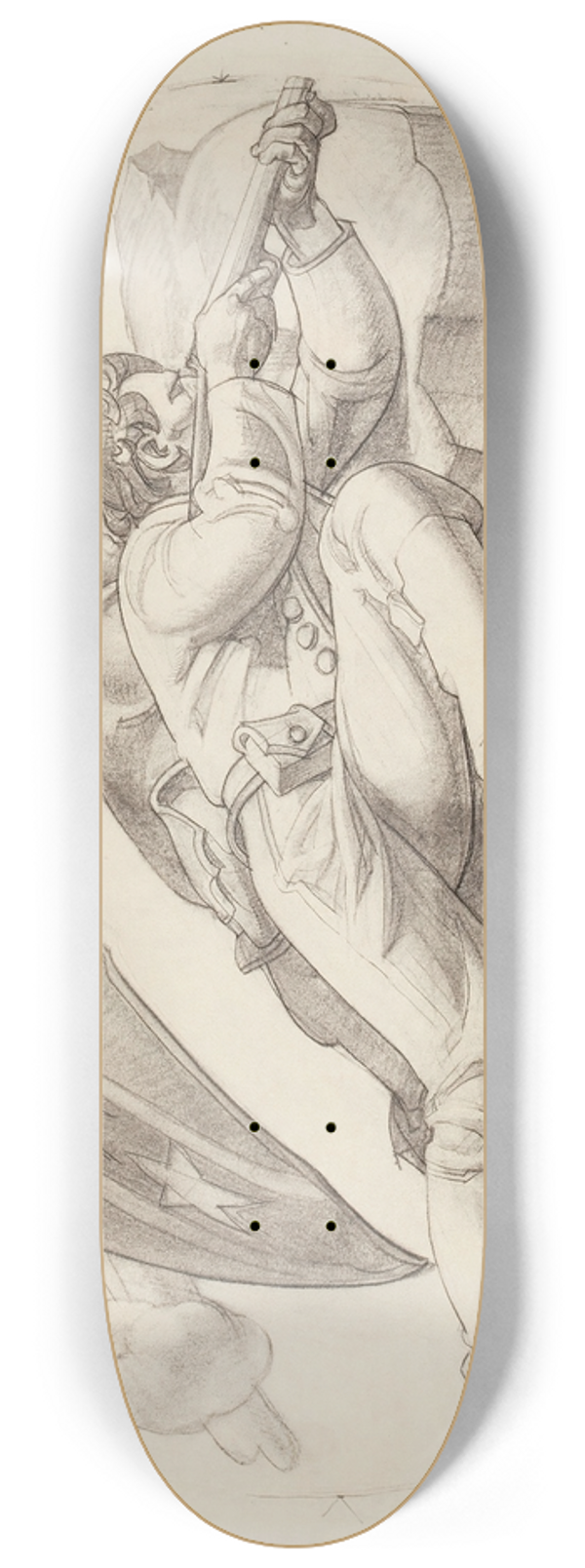 Dean Cornwell - Nashville 8.25 inch art skate deck