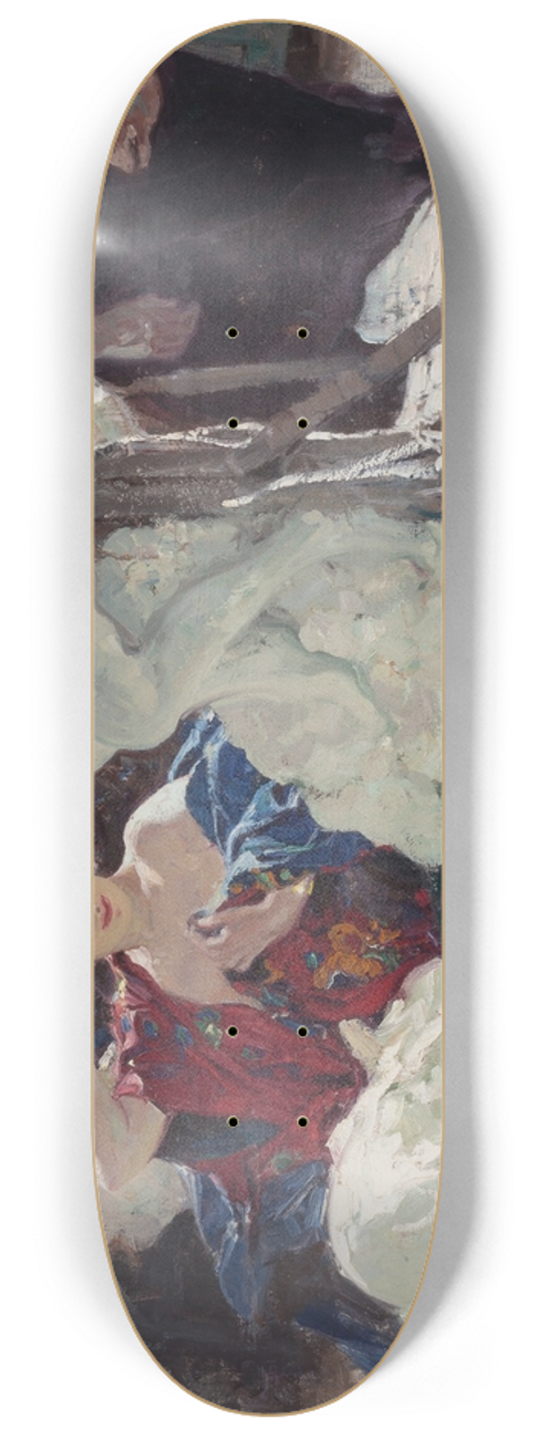 Dean Cornwell - The Artist and His Model 8.25 inch art skate deck