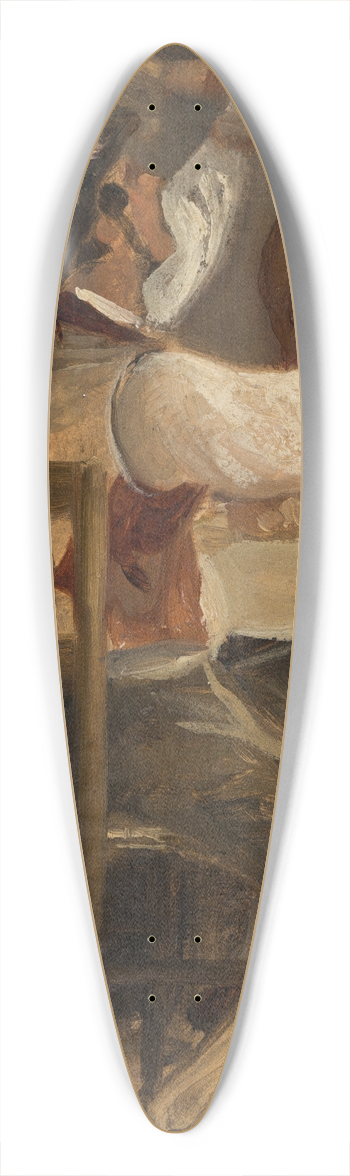Wilhelm Marstrand - Fathers love 39.3 inch art pintail longboard deck