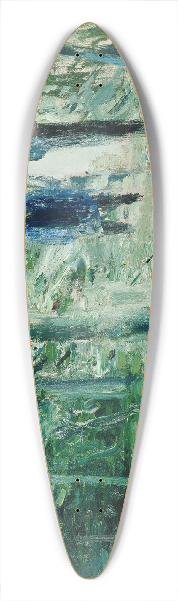 Wilhelm Thny - Park (Sonntagnachmittag) 39.3 inch art pintail longboard deck