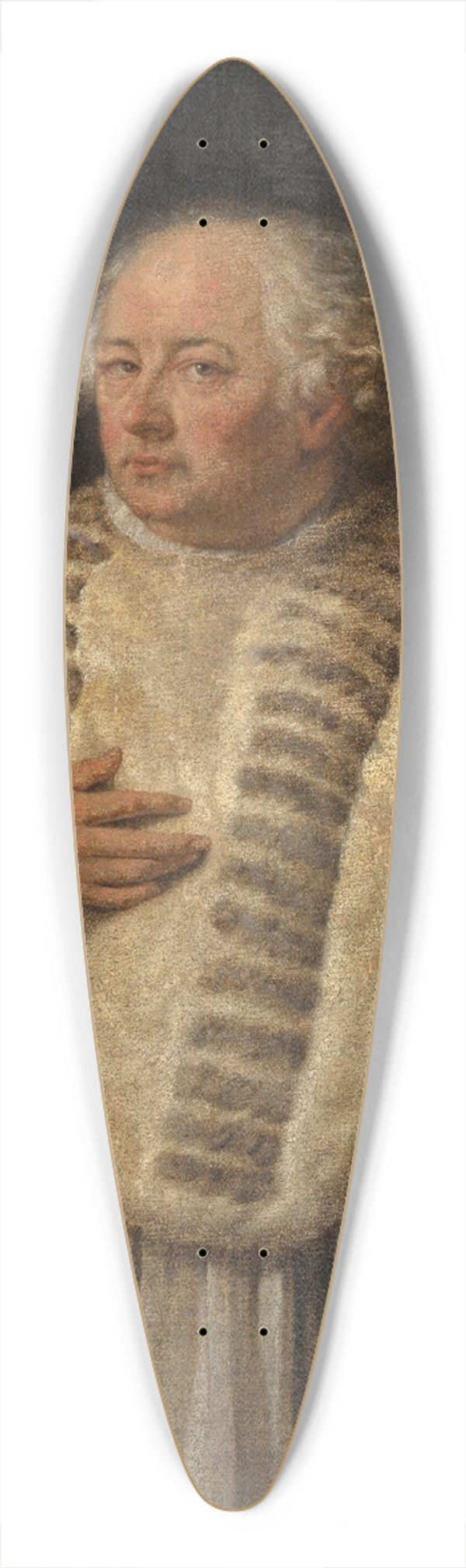 Willem Jacob Herreyns - The Antwerp Canon Antoon de Vries 39.3 inch art pintail longboard deck