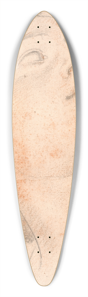 Willem Panneels - En romersk kvindes hoved i kvartprofil mod hjre 39.3 inch art pintail longboard deck