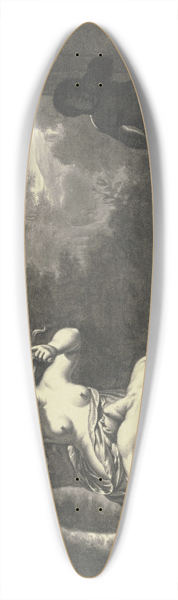 Willem Van Mieris - Pyramus and Thisbe 39.3 inch art pintail longboard deck