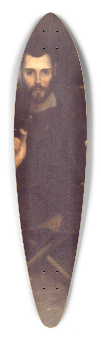 William Anderson Coffin - Kenyon Cox 39.3 inch art pintail longboard deck