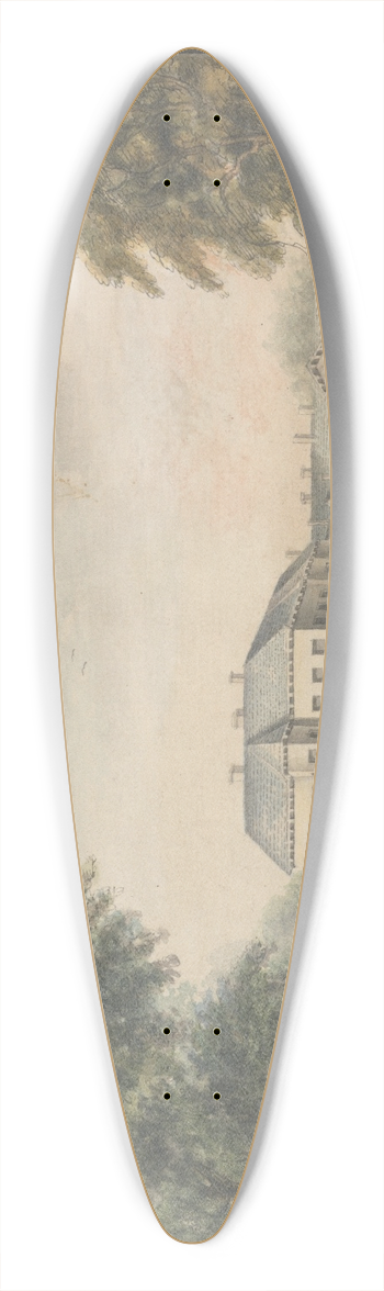 William Beilby - Stanwich Park, Yorkshire 39.3 inch art pintail longboard deck