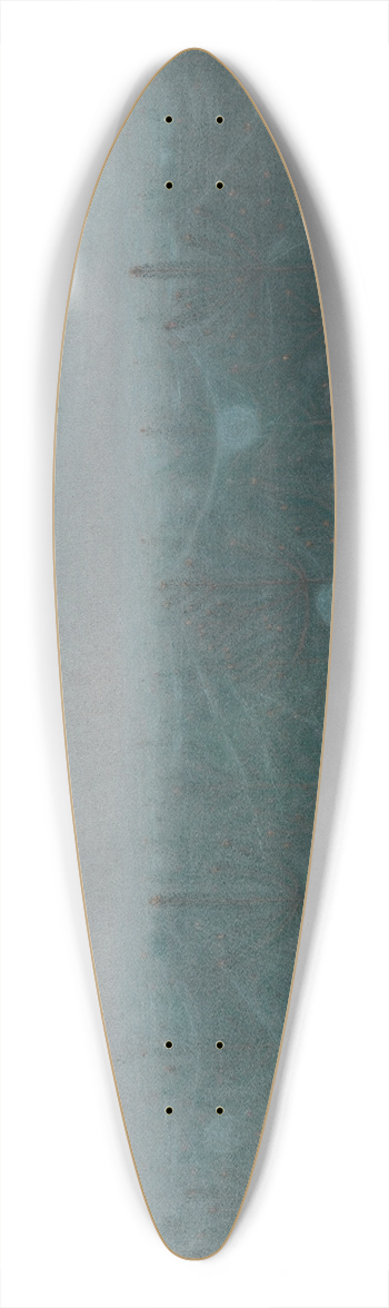 William Degouve de Nuncques - De dageraad 39.3 inch art pintail longboard deck