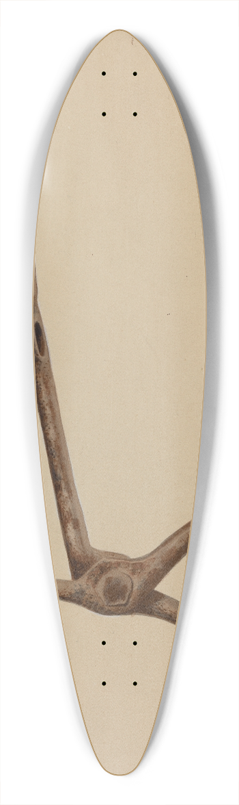 William Frank - Snubber for Bull 39.3 inch art pintail longboard deck