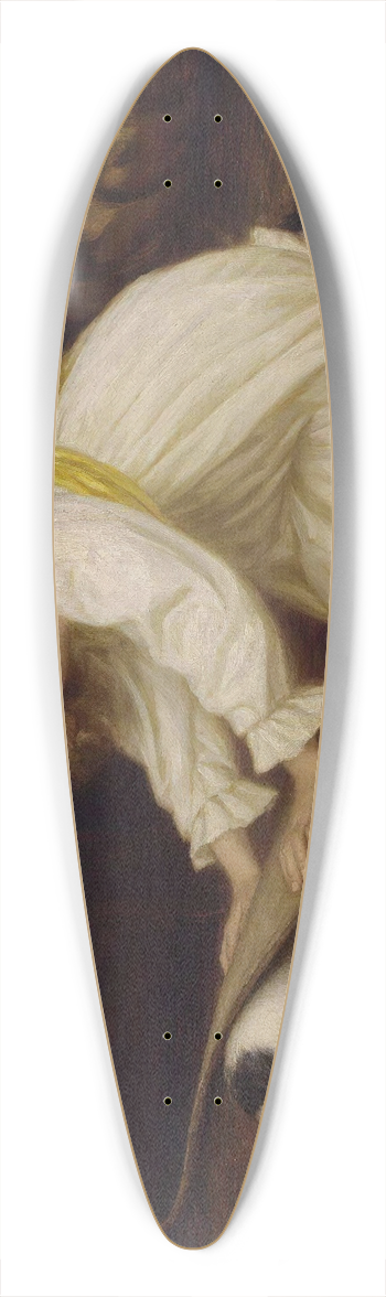 William Henry Gore - Misbehaving 39.3 inch art pintail longboard deck