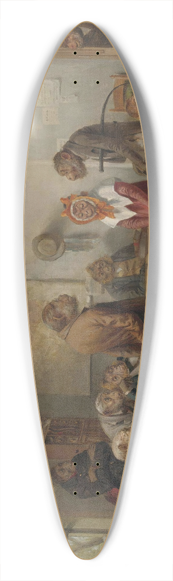 William Holbrook Beard - Divorce 39.3 inch art pintail longboard deck