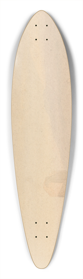 William Leighton Leitch - Mist on the Downs 39.3 inch art pintail longboard deck