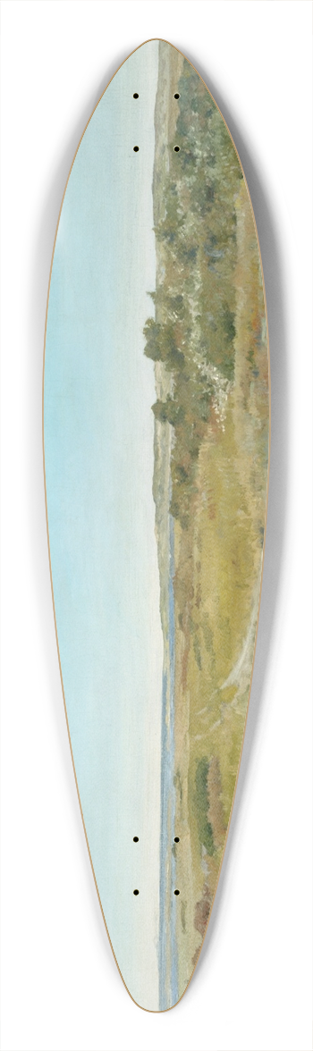 William Merritt Chase - First Touch of Autumn 39.3 inch art pintail longboard deck