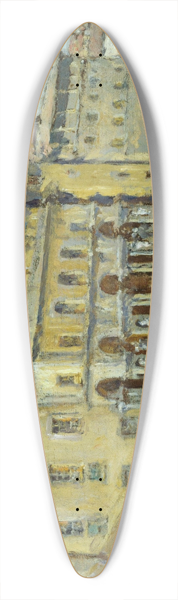 William Merritt Chase - Florence 39.3 inch art pintail longboard deck