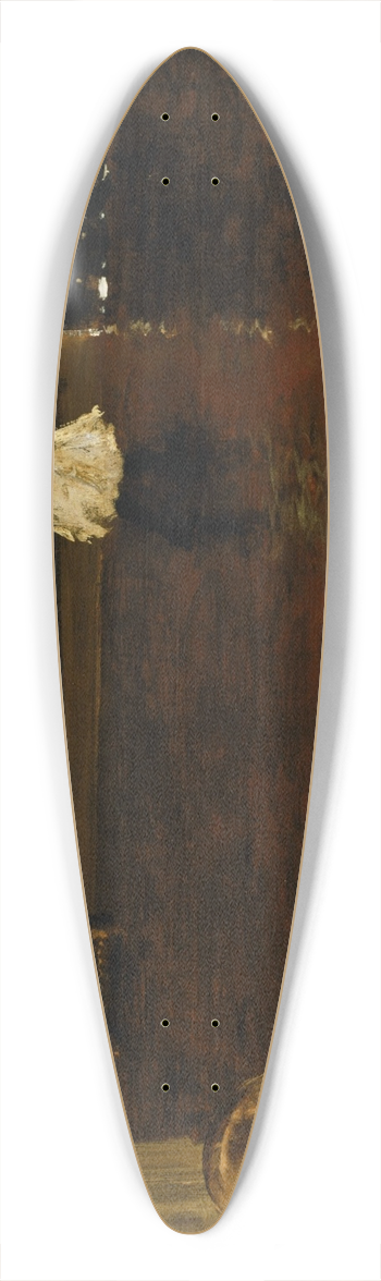 William Merritt Chase - Hide And Seek 39.3 inch art pintail longboard deck