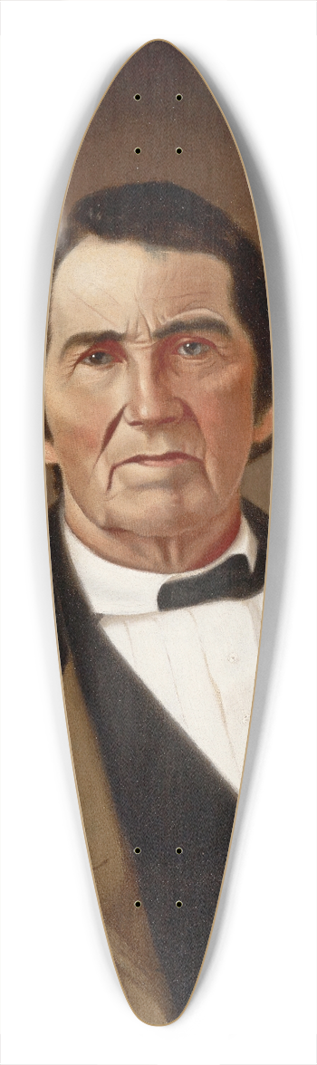 William Merritt Chase - Moses Swaim 39.3 inch art pintail longboard deck