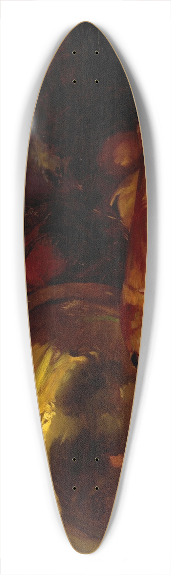 William Merritt Chase - Still Life 39.3 inch art pintail longboard deck