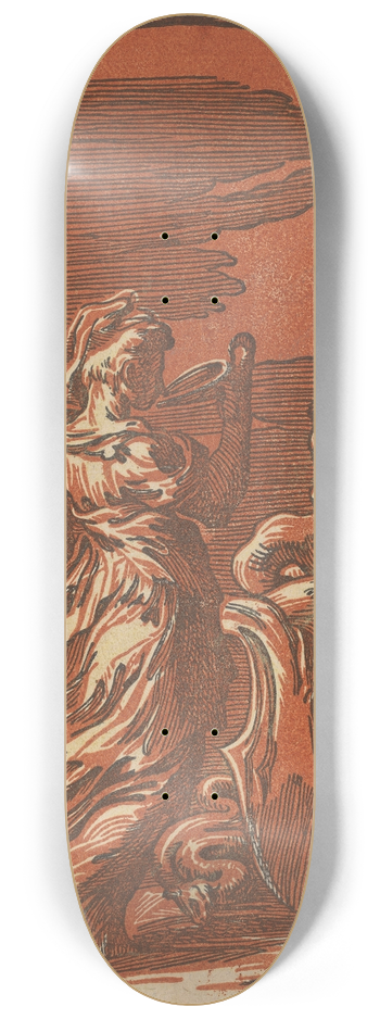After Parmigianino - Circe 8.25 inch art skate deck