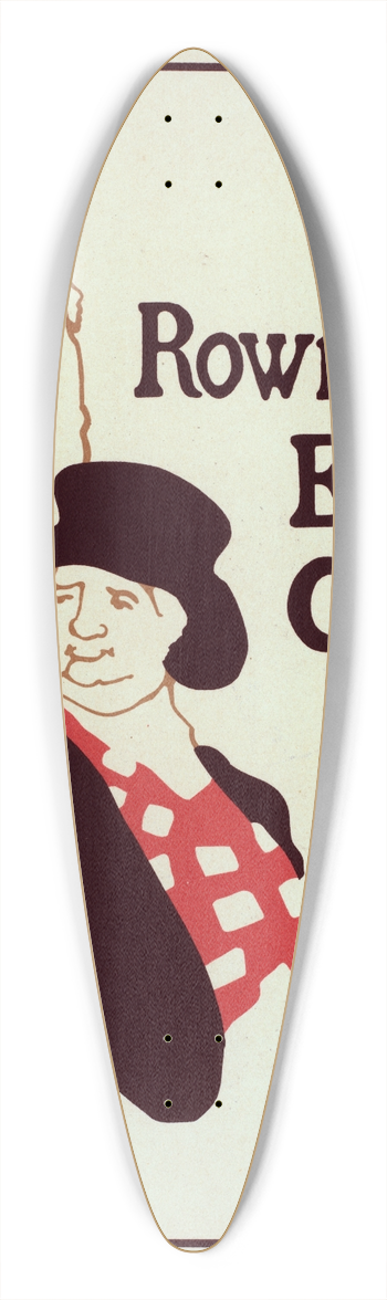 William Nicholson - Rowntrees Elect Cocoa 39.3 inch art pintail longboard deck