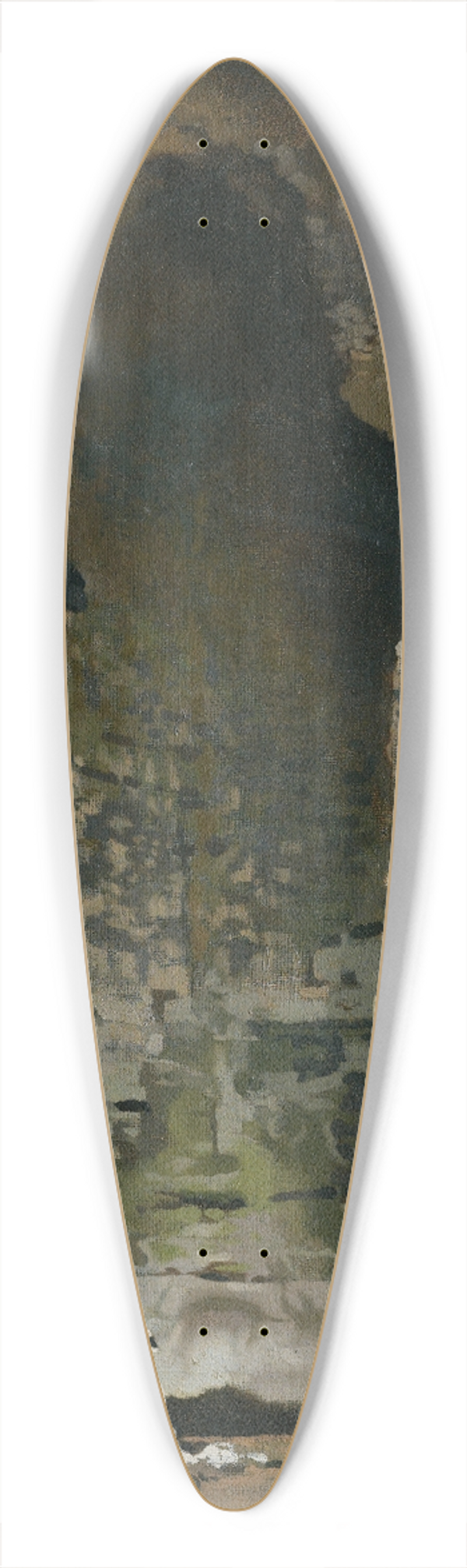 William Orpen - Digby Cave No.1 39.3 inch art pintail longboard deck