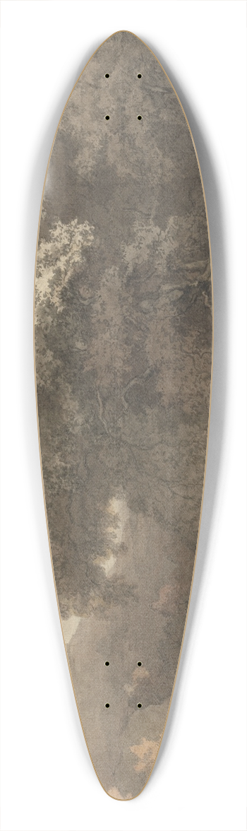 William P. Sherlock - The Rape of Persephone 39.3 inch art pintail longboard deck