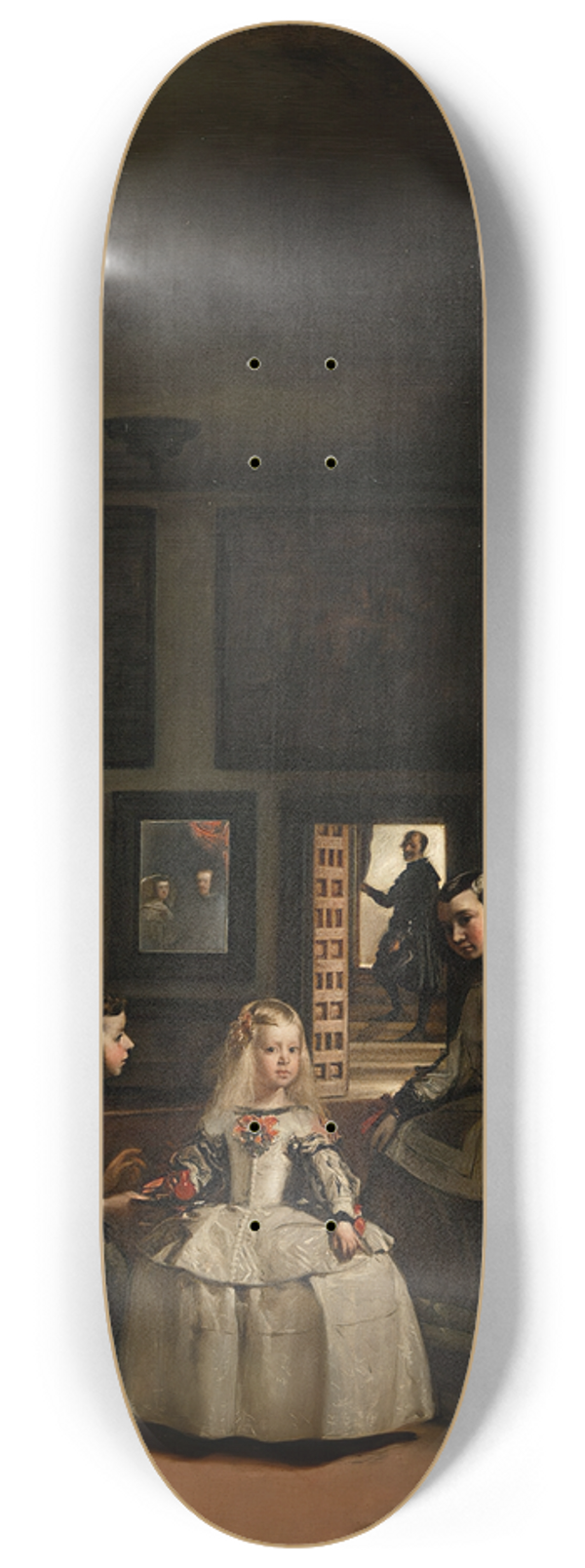 Diego Velzquez - Las meninas 8.25 inch art skate deck