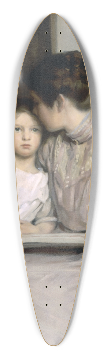 William Sergeant Kendall - An Interlude 39.3 inch art pintail longboard deck