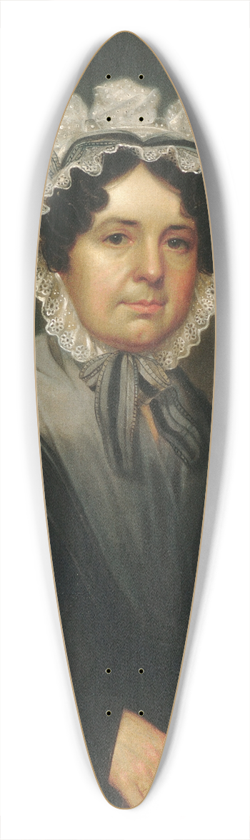 William Sidney Mount - Mrs. Gideon Tucker 39.3 inch art pintail longboard deck