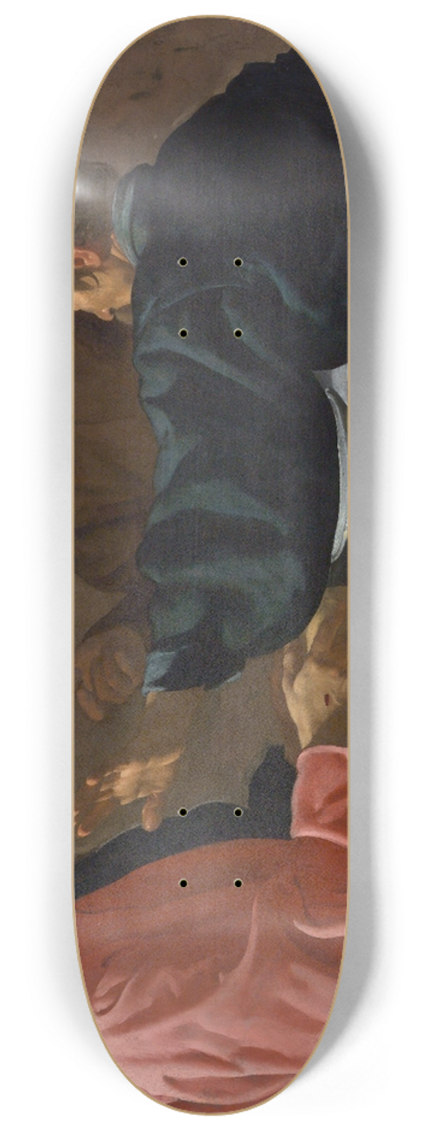 Diego Velzquez - The Supper at Emmaus 8.25 inch art skate deck