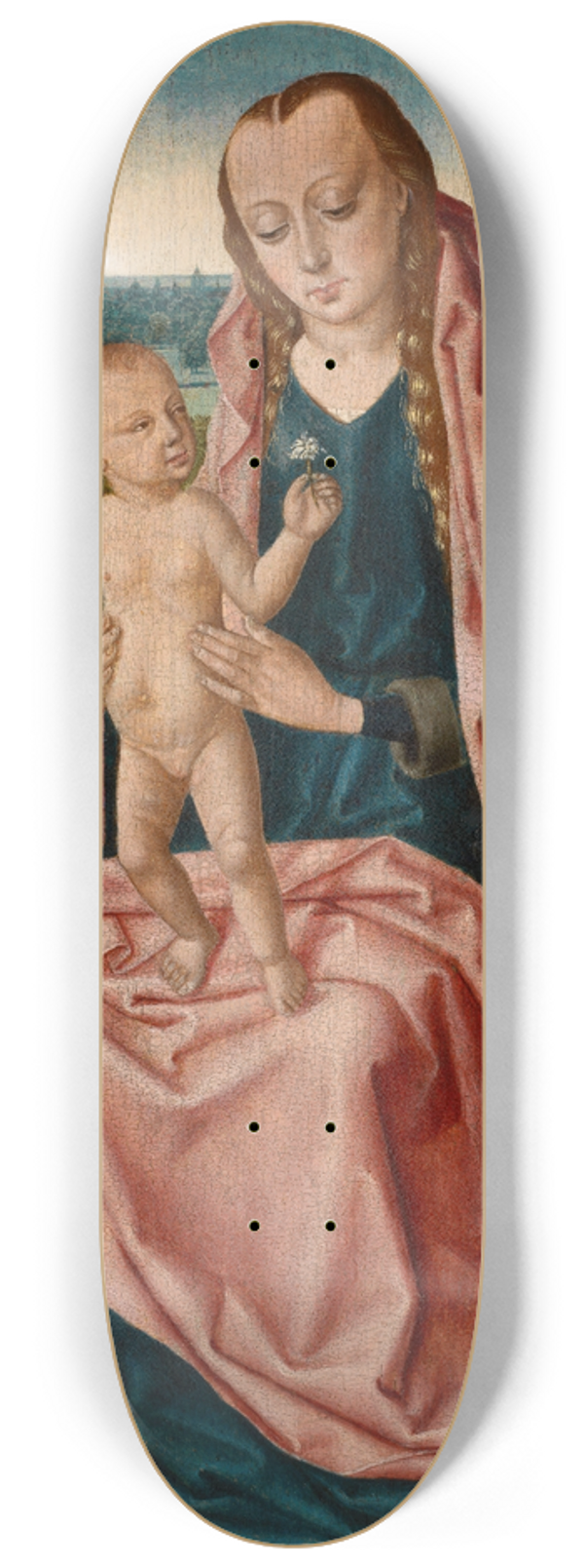 Dieric Bouts - Madonna 8.25 inch art skate deck