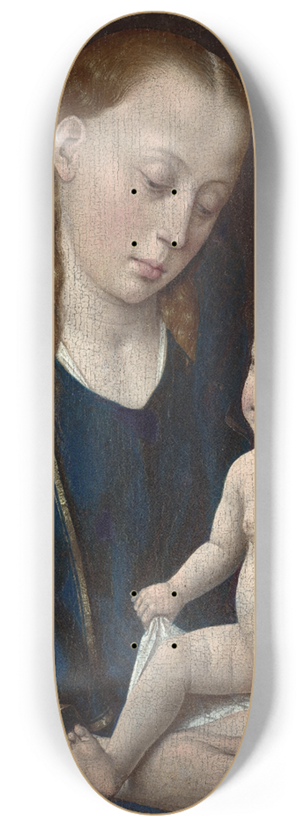 Dieric Bouts - Madonna and Child 8.25 inch art skate deck