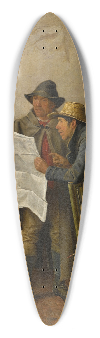 William Weekes - Exciting news 39.3 inch art pintail longboard deck