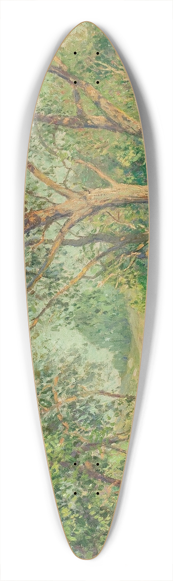 Wilson Henry Irvine - Hidden Lake 39.3 inch art pintail longboard deck