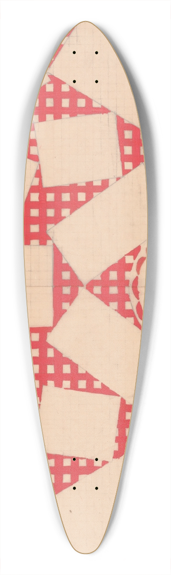 Winold Reiss - Designs for promotional material for opera singer Emanuel List.] [Drawing for brochure page 39.3 inch art pintail longboard deck