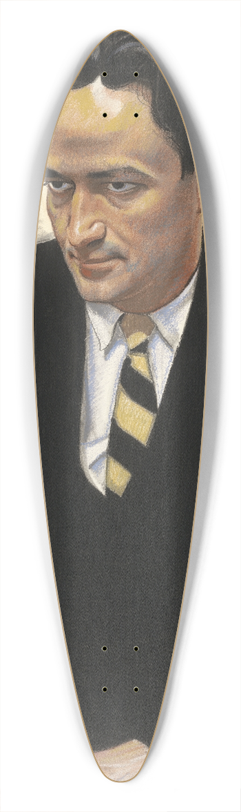 Winold Reiss - Jean Toomer 39.3 inch art pintail longboard deck