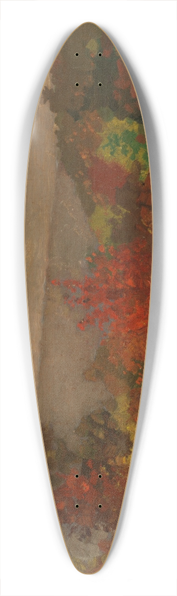 Winslow Homer - Autumn Treetops 39.3 inch art pintail longboard deck
