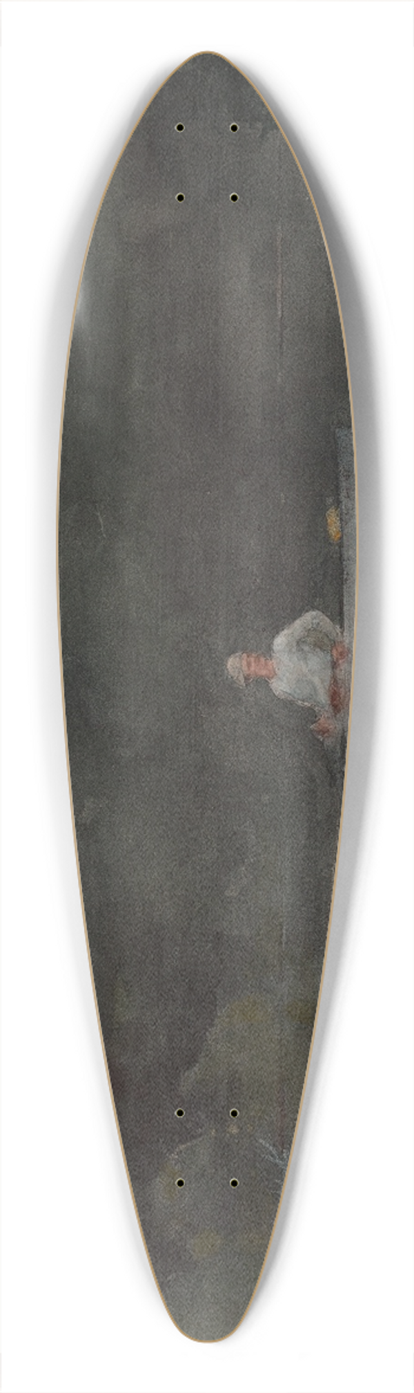 Winslow Homer - The Lone Fisherman 39.3 inch art pintail longboard deck