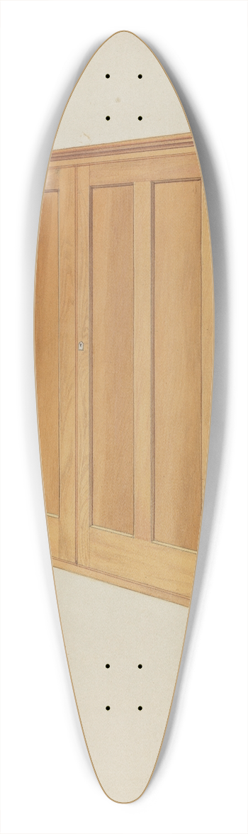 Winslow Rich - Shaker Cabinet 39.3 inch art pintail longboard deck